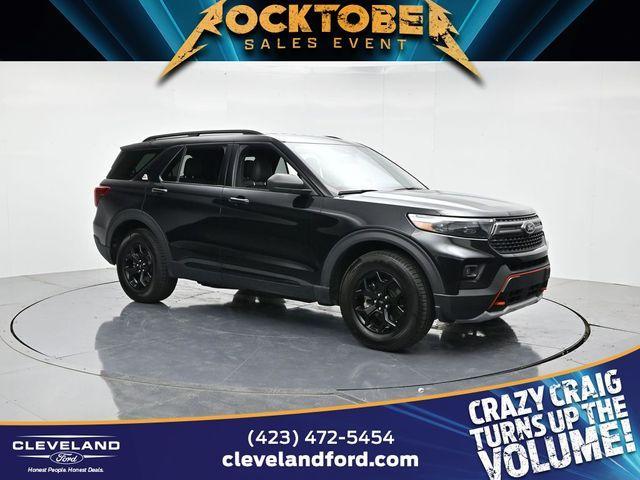 used 2022 Ford Explorer car, priced at $32,998