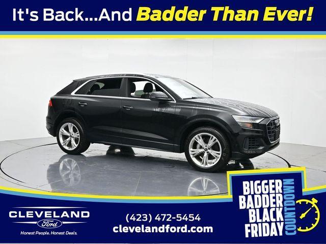 used 2021 Audi Q8 car, priced at $39,198