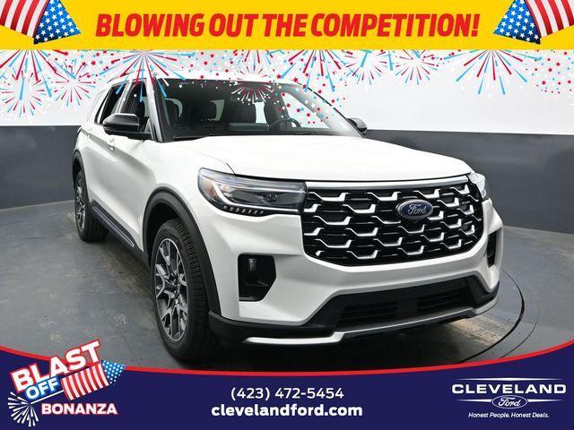 new 2025 Ford Explorer car, priced at $57,697