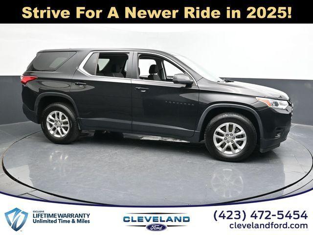 used 2021 Chevrolet Traverse car, priced at $22,698