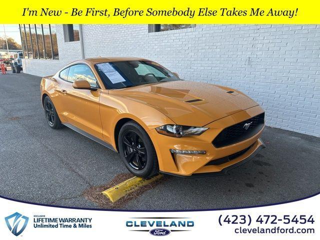 used 2022 Ford Mustang car, priced at $27,298