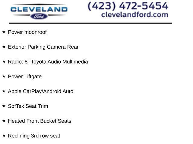 used 2023 Toyota Highlander Hybrid car, priced at $35,695