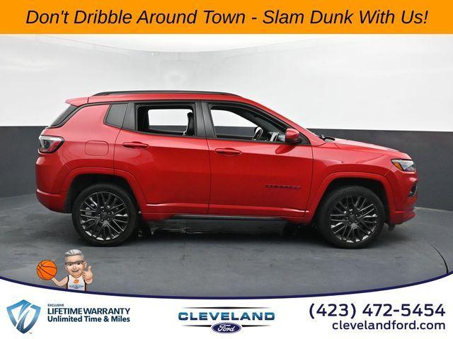 used 2023 Jeep Compass car, priced at $22,343