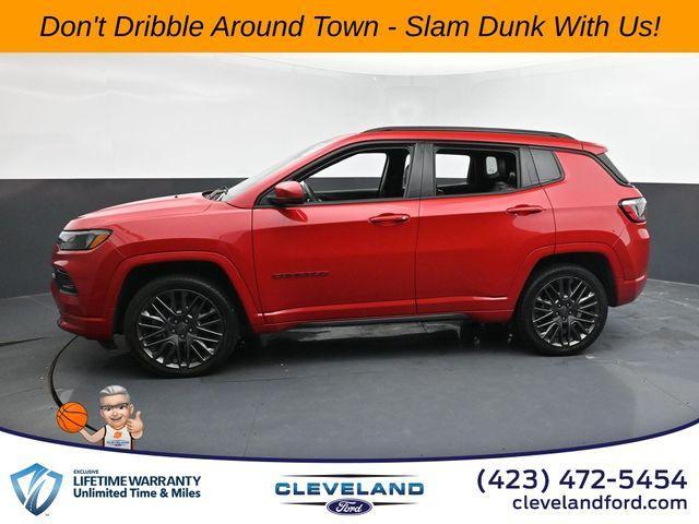 used 2023 Jeep Compass car, priced at $22,343