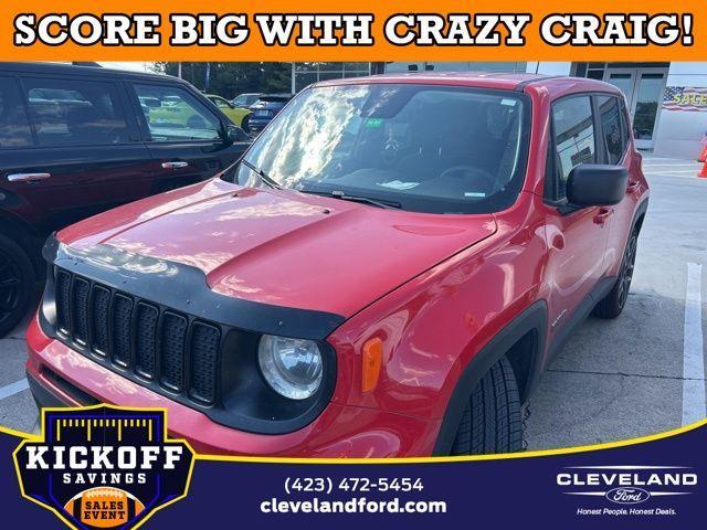 used 2021 Jeep Renegade car, priced at $13,391