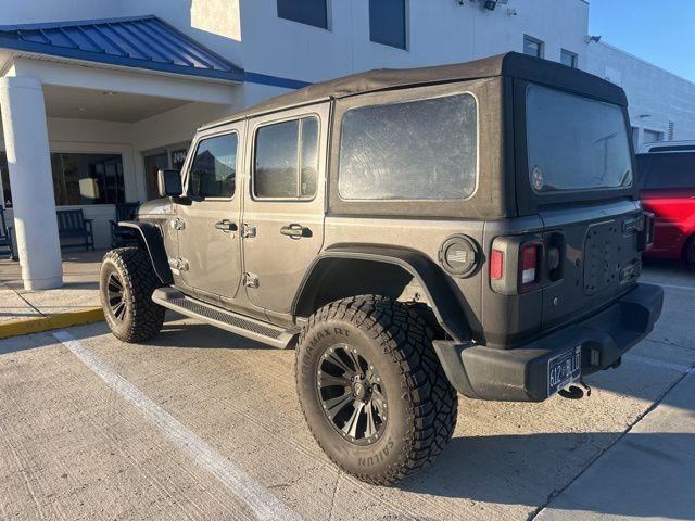 used 2018 Jeep Wrangler Unlimited car, priced at $21,598