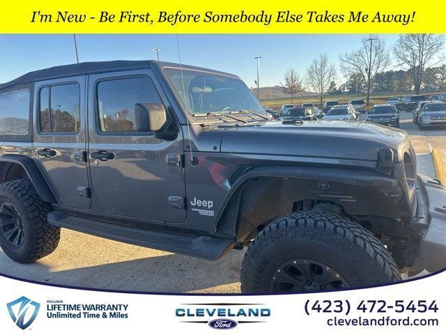 used 2018 Jeep Wrangler Unlimited car, priced at $21,598