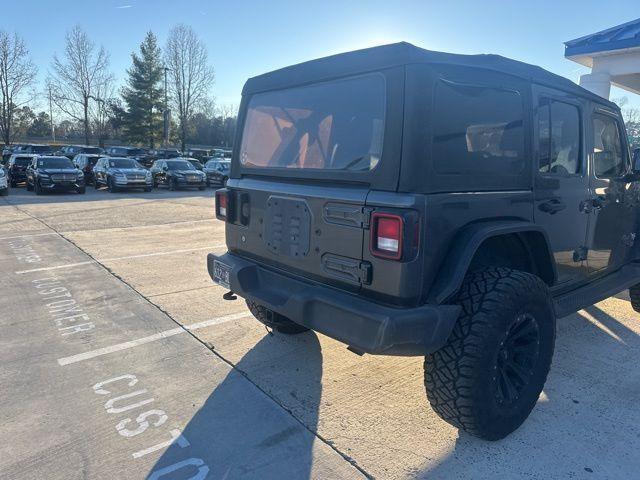 used 2018 Jeep Wrangler Unlimited car, priced at $21,598