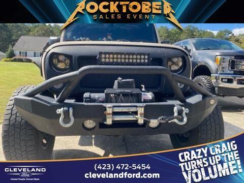 used 2016 Jeep Wrangler Unlimited car, priced at $19,991