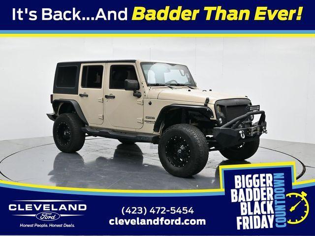 used 2016 Jeep Wrangler Unlimited car, priced at $19,598