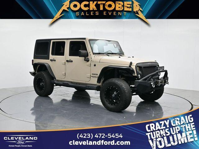 used 2016 Jeep Wrangler Unlimited car, priced at $19,798