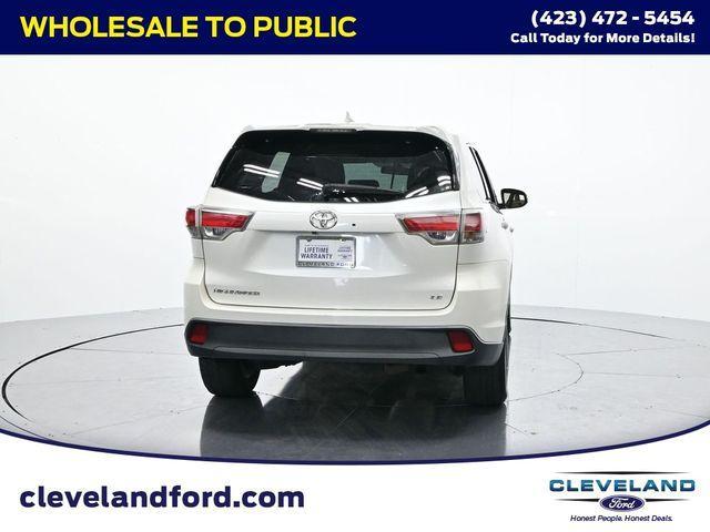 used 2015 Toyota Highlander car, priced at $9,998