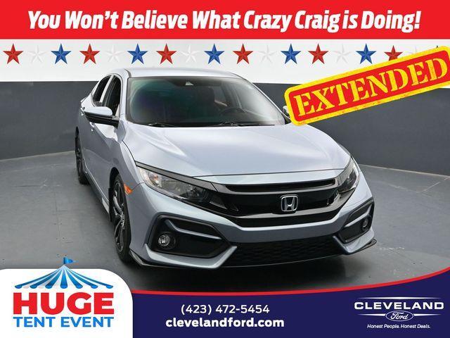 used 2021 Honda Civic car, priced at $23,921
