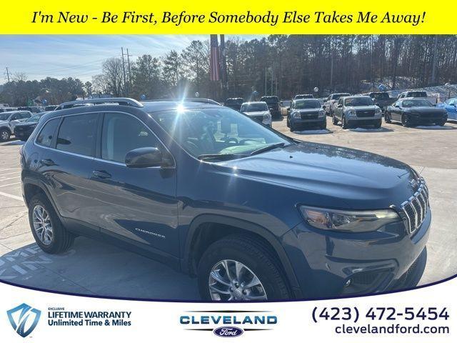 used 2021 Jeep Cherokee car, priced at $20,881