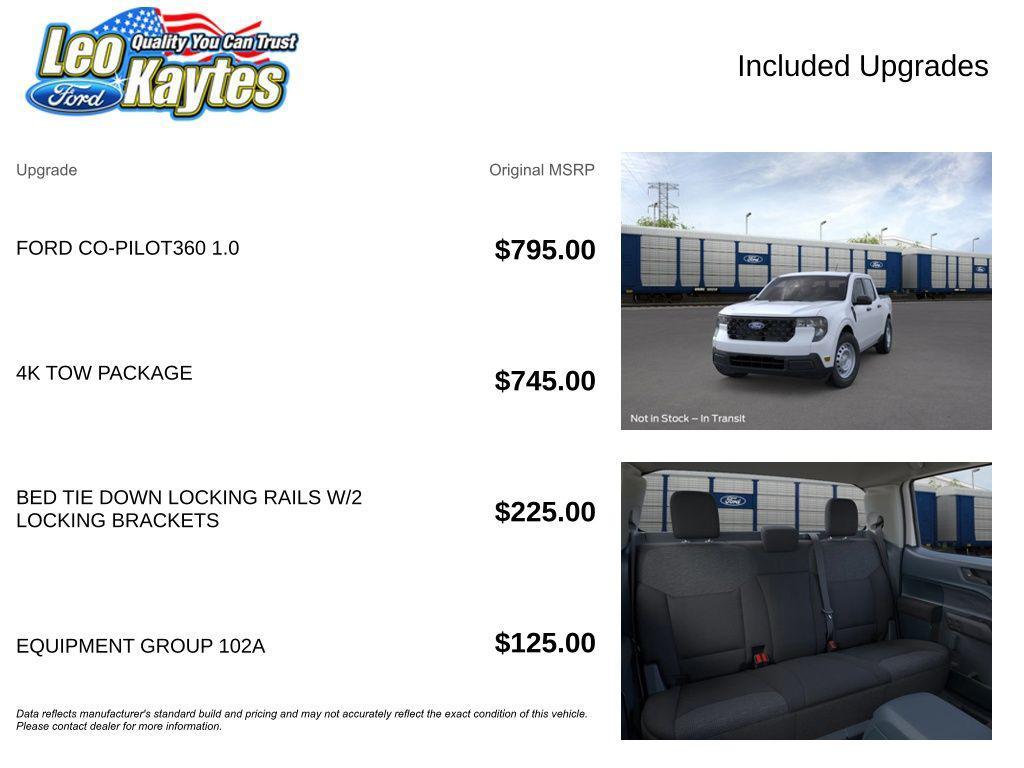 new 2025 Ford Maverick car, priced at $30,730