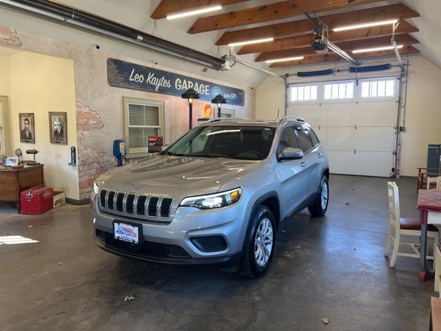 used 2021 Jeep Cherokee car, priced at $18,985