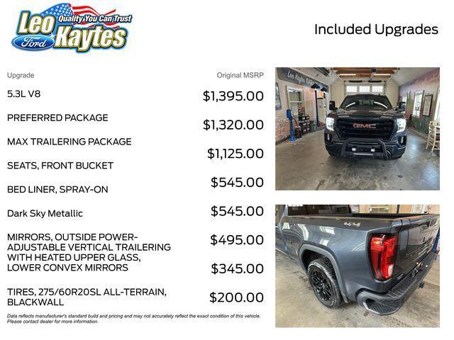 used 2021 GMC Sierra 1500 car, priced at $39,399