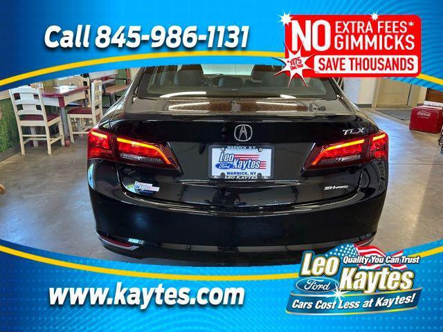 used 2016 Acura TLX car, priced at $15,300