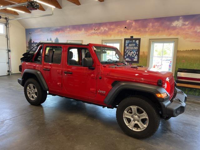 used 2021 Jeep Wrangler Unlimited car, priced at $25,763