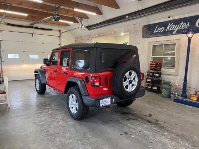 used 2021 Jeep Wrangler Unlimited car, priced at $25,763