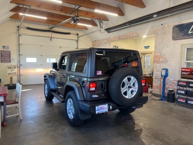 used 2022 Jeep Wrangler car, priced at $28,195