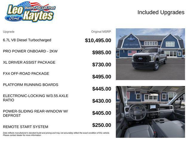 new 2024 Ford F-350 car, priced at $59,214