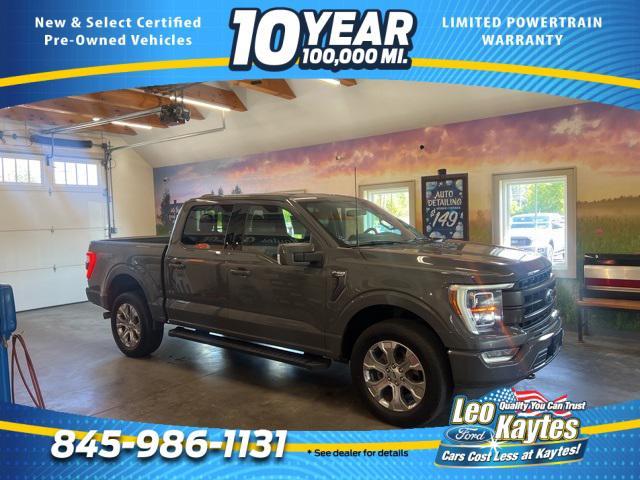 used 2021 Ford F-150 car, priced at $46,040