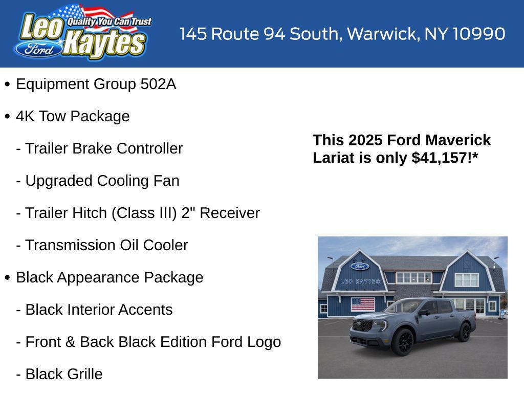 new 2025 Ford Maverick car, priced at $41,157