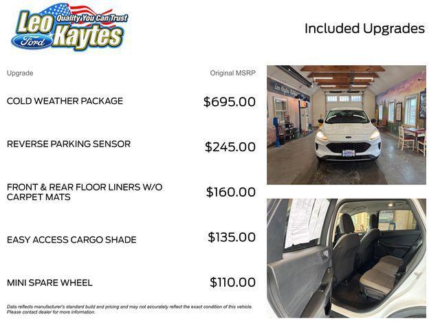 used 2022 Ford Escape car, priced at $21,901