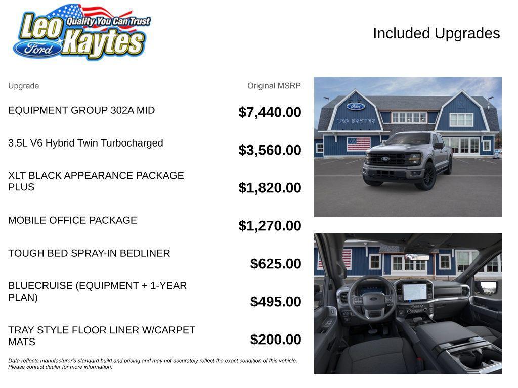 new 2025 Ford F-150 car, priced at $68,930