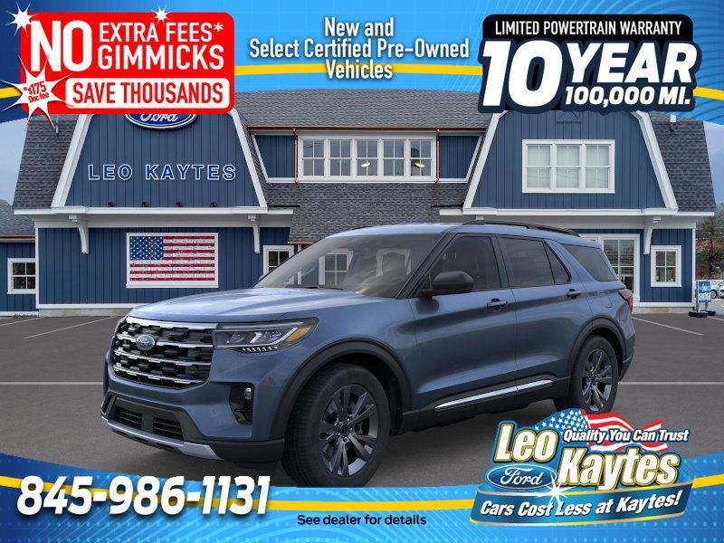 new 2025 Ford Explorer car, priced at $49,155