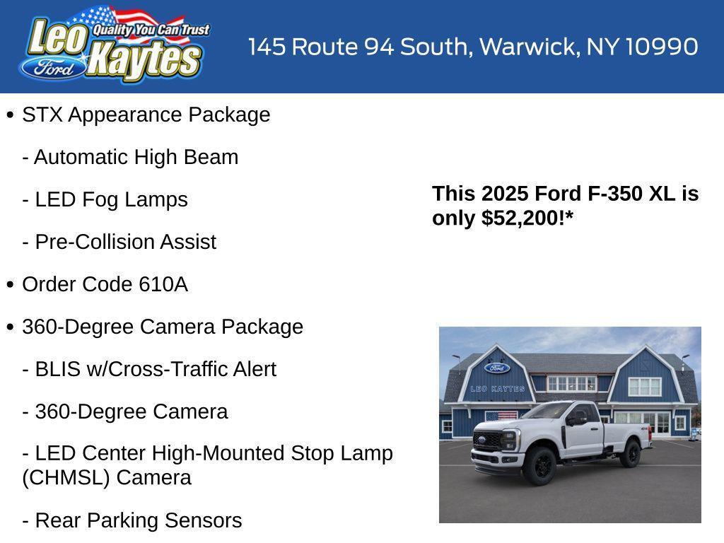 new 2025 Ford F-350 car, priced at $52,200