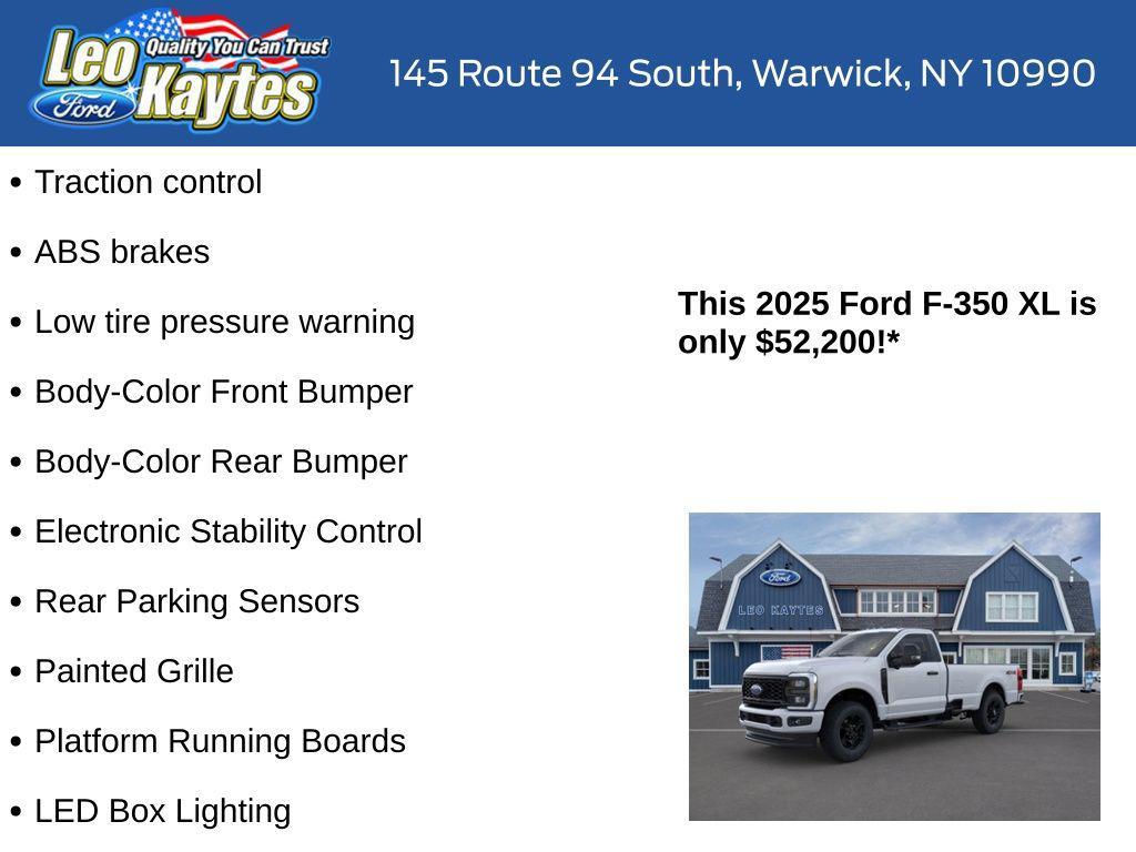 new 2025 Ford F-350 car, priced at $52,200