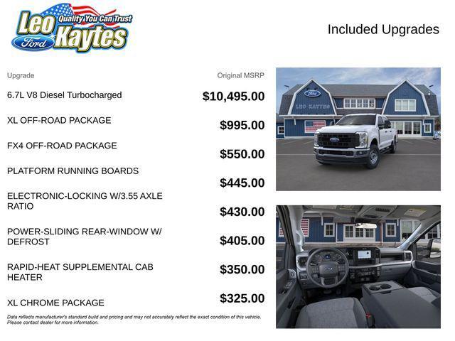 new 2025 Ford F-350 car, priced at $67,690
