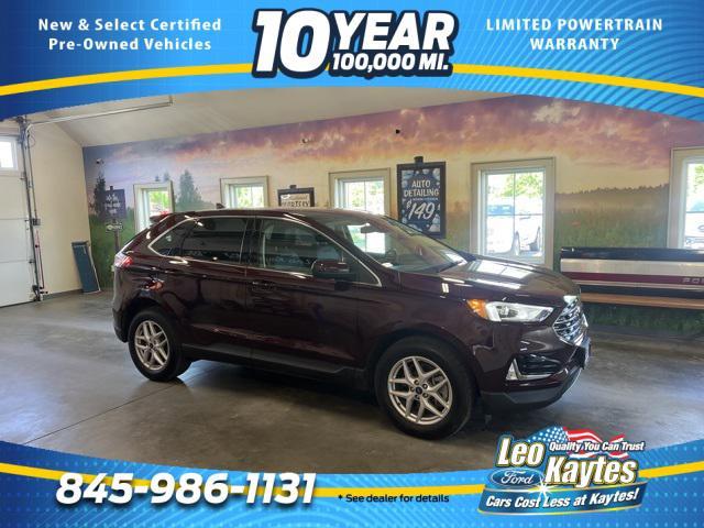 used 2021 Ford Edge car, priced at $26,957
