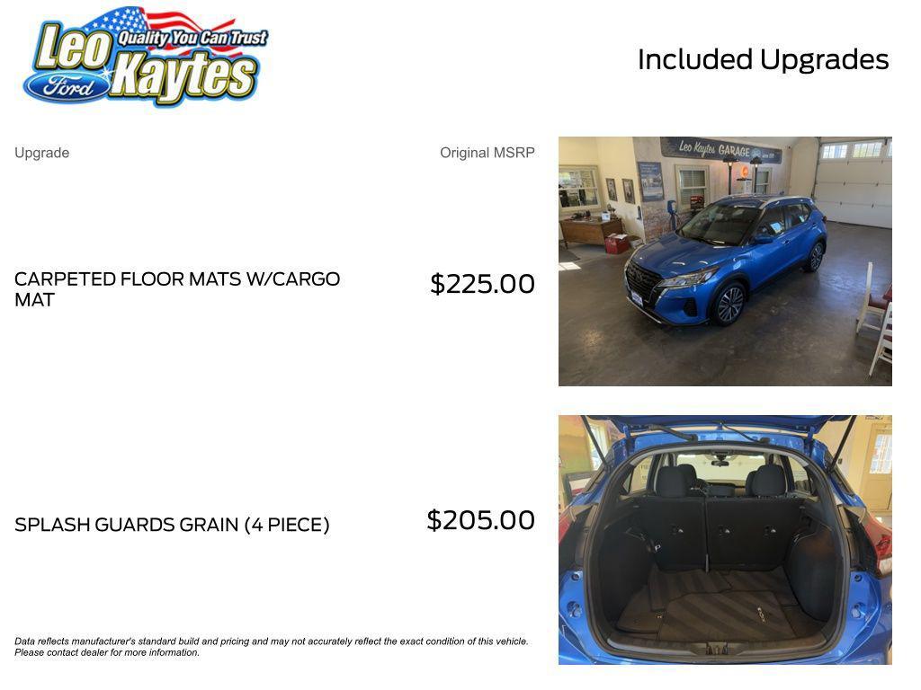 used 2021 Nissan Kicks car, priced at $15,900