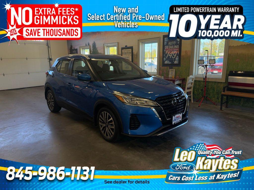 used 2021 Nissan Kicks car, priced at $15,900