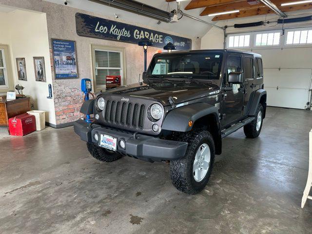 used 2017 Jeep Wrangler Unlimited car, priced at $17,100