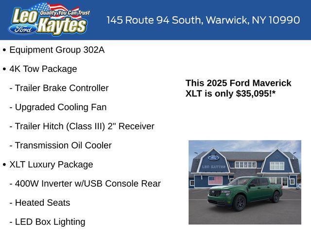 new 2025 Ford Maverick car, priced at $35,095