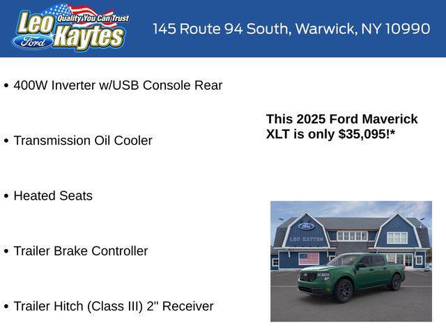 new 2025 Ford Maverick car, priced at $35,095
