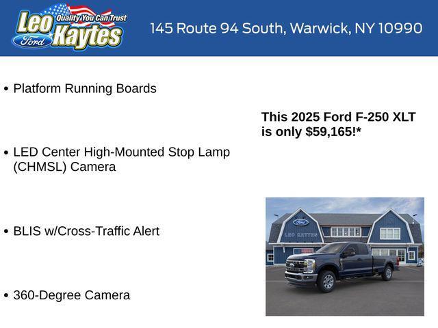 new 2025 Ford F-250 car, priced at $59,165