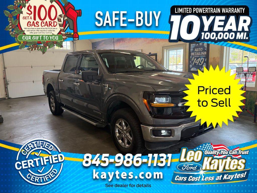 used 2024 Ford F-150 car, priced at $38,500