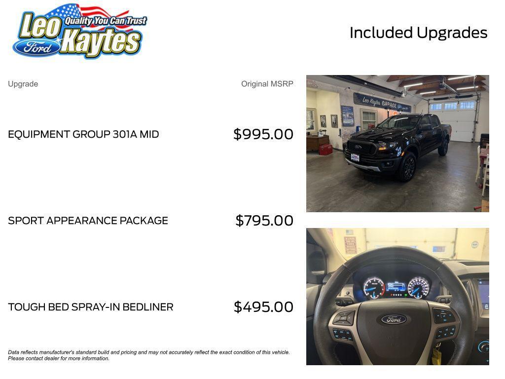 used 2019 Ford Ranger car, priced at $22,900