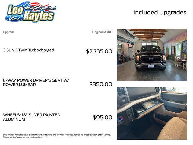 used 2023 Ford F-150 car, priced at $33,795