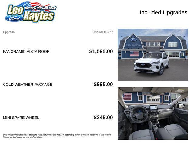 new 2025 Ford Escape car, priced at $30,325