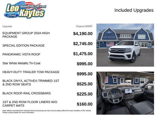new 2024 Ford Expedition Max car, priced at $74,475
