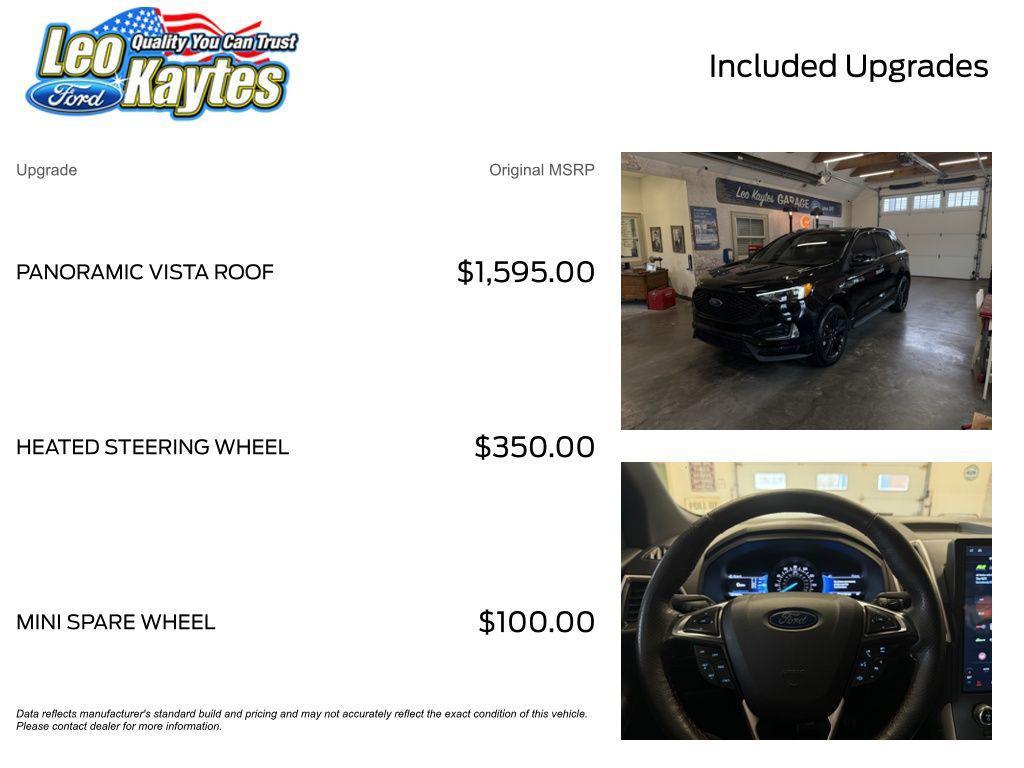 used 2024 Ford Edge car, priced at $33,325