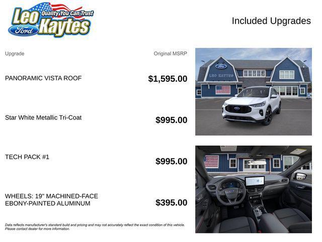 new 2025 Ford Escape car, priced at $36,165