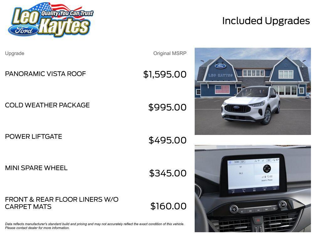 used 2025 Ford Escape car, priced at $27,719