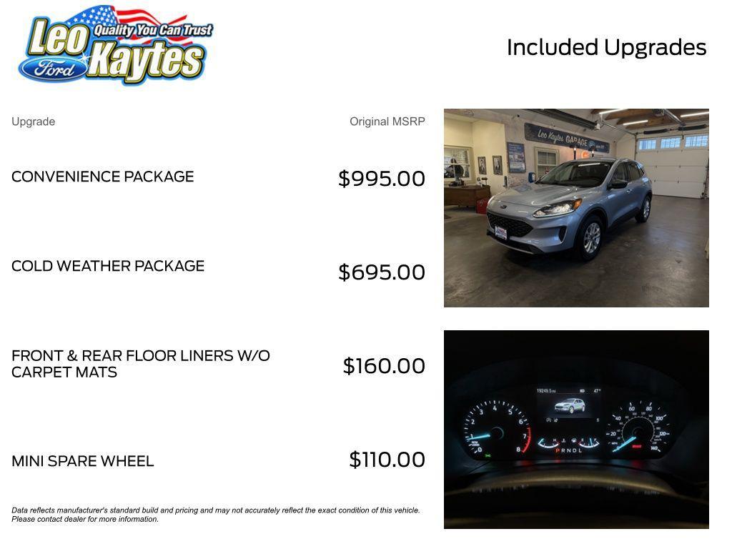 used 2022 Ford Escape car, priced at $21,300